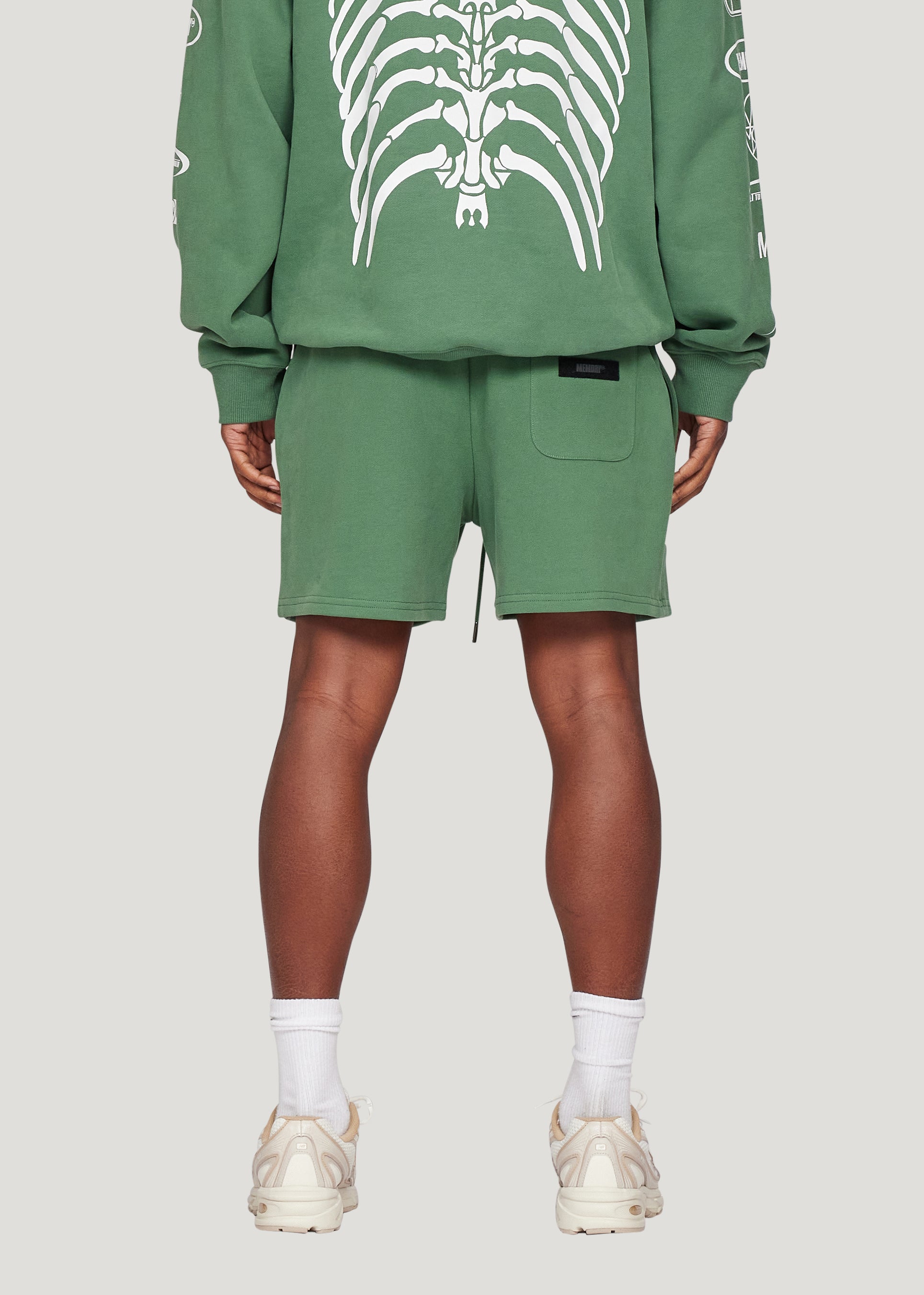 Mash Up Sweat Short (Forest)