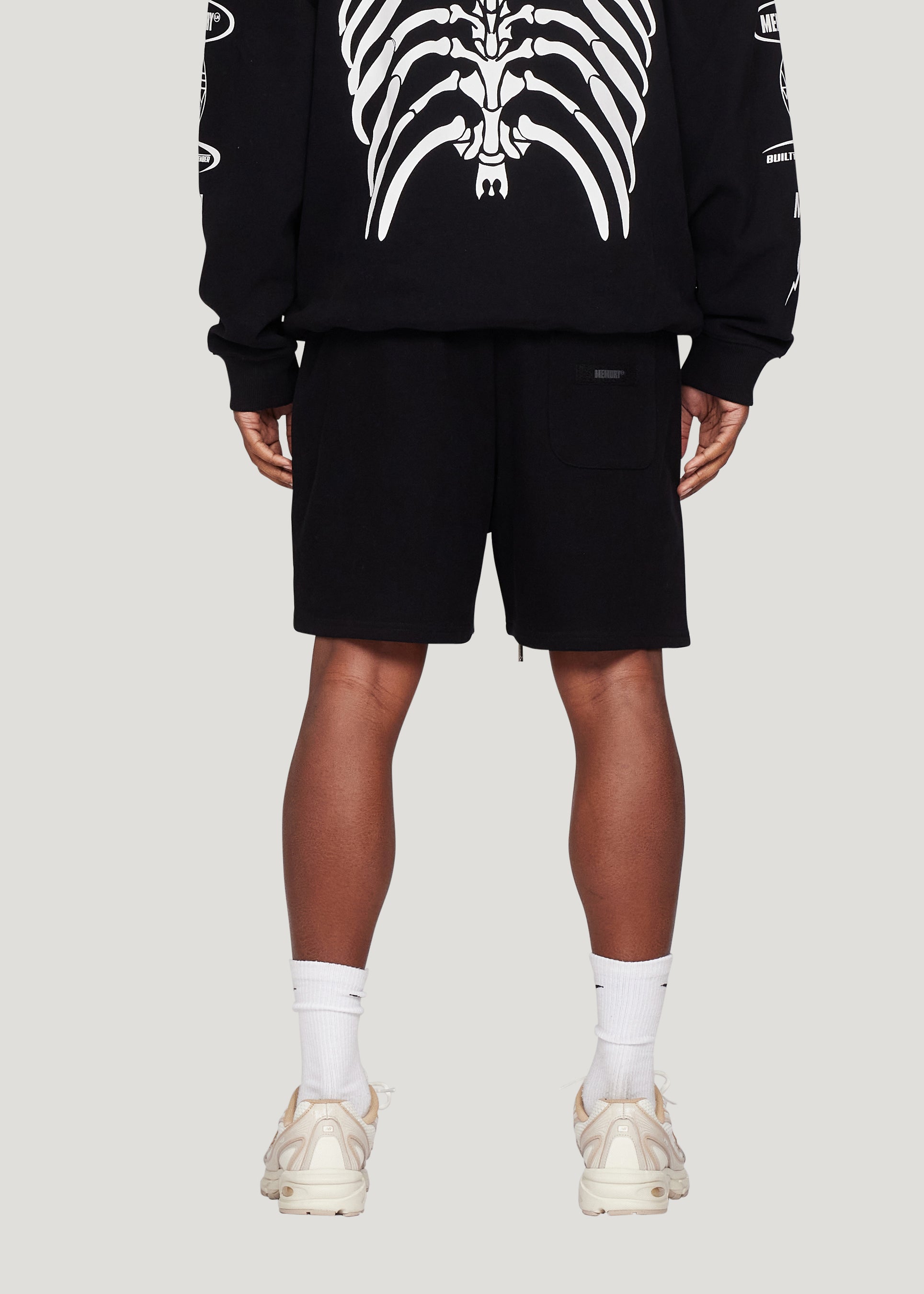 Mash Up Sweat Short (Black)