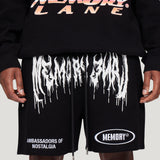 Mash Up Sweat Short (Black)
