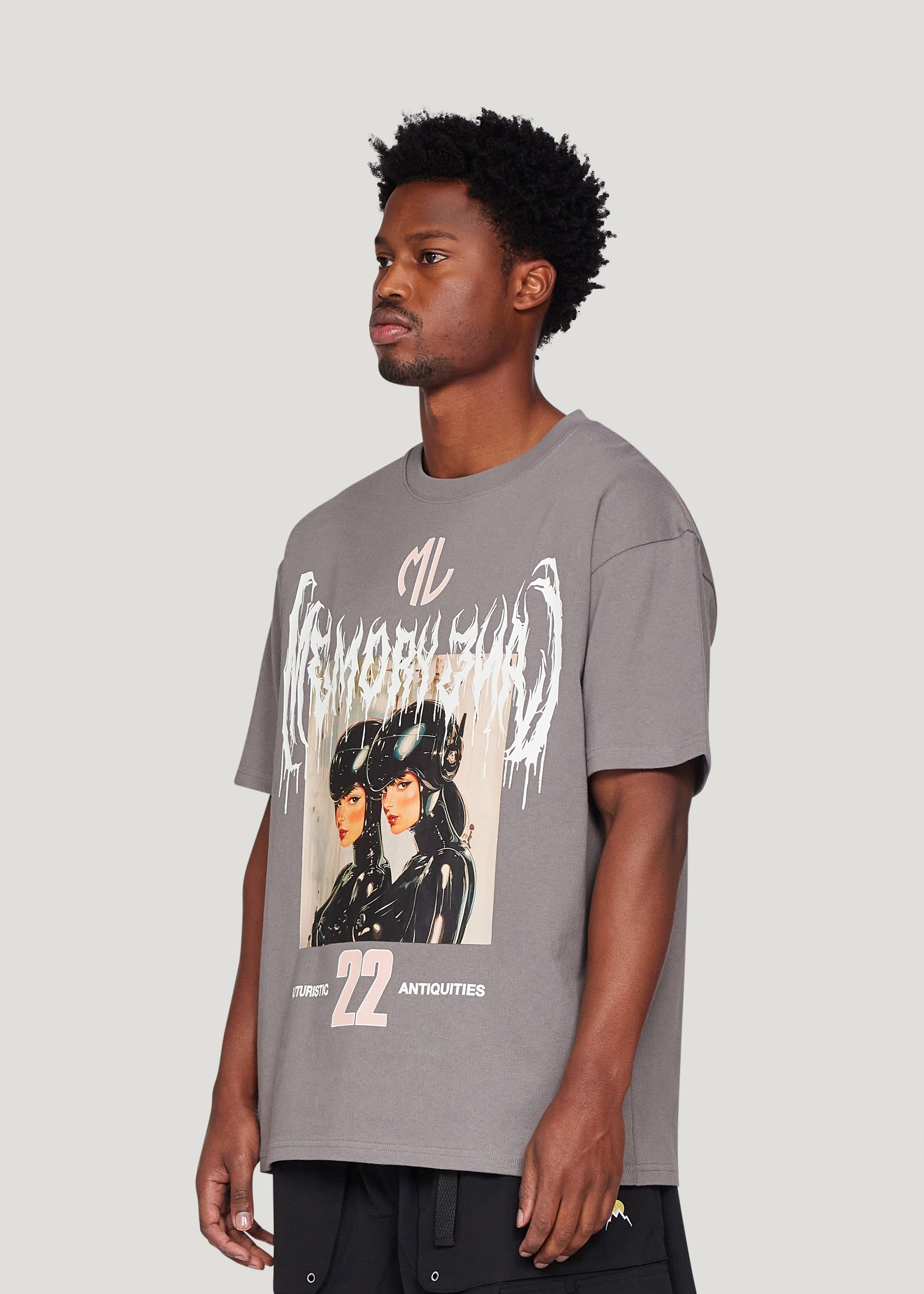 Gogo Girls Tee (Light Gray)