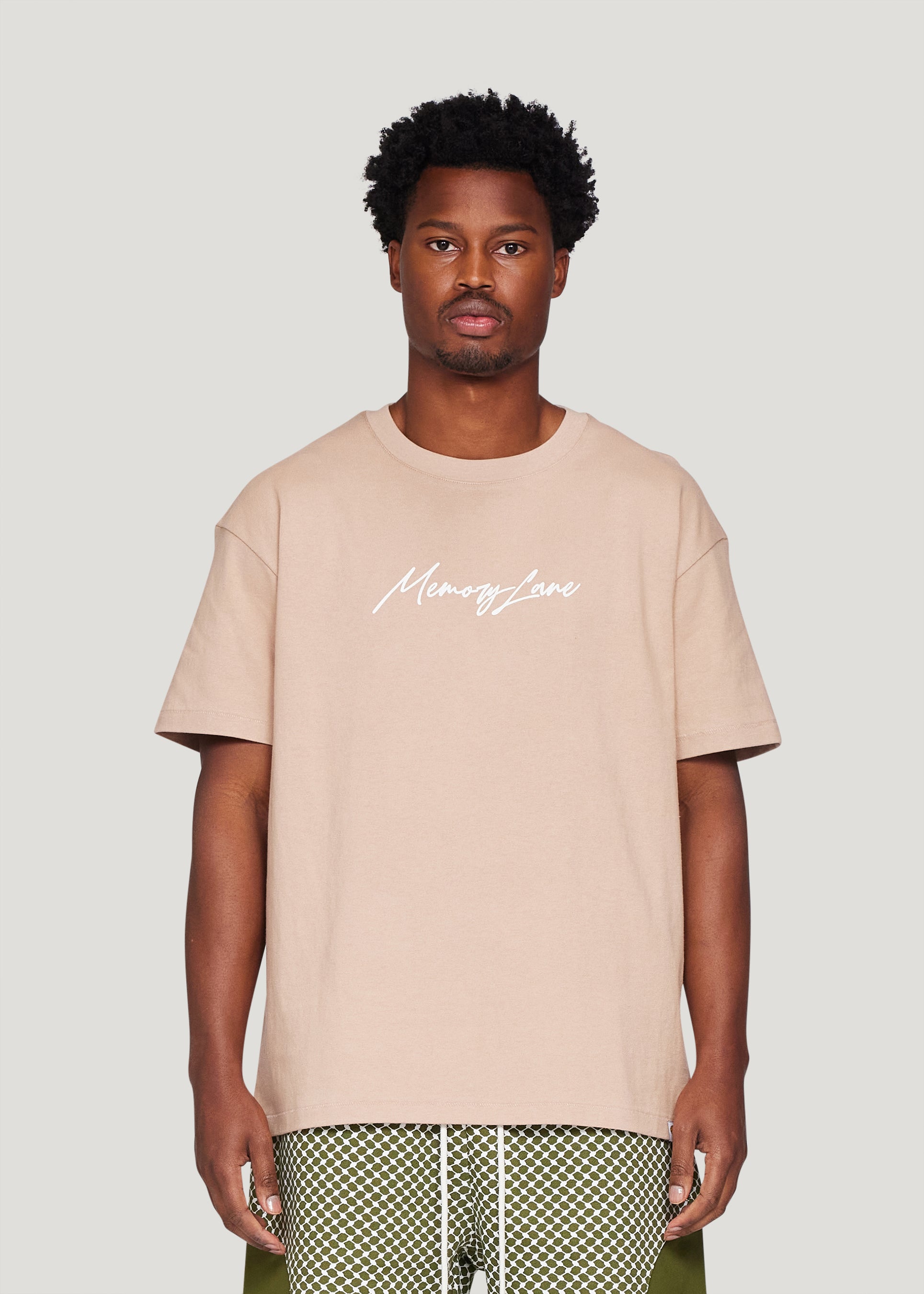 Script Logo Tee (Light Salmon)