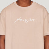 Script Logo Tee (Light Salmon)