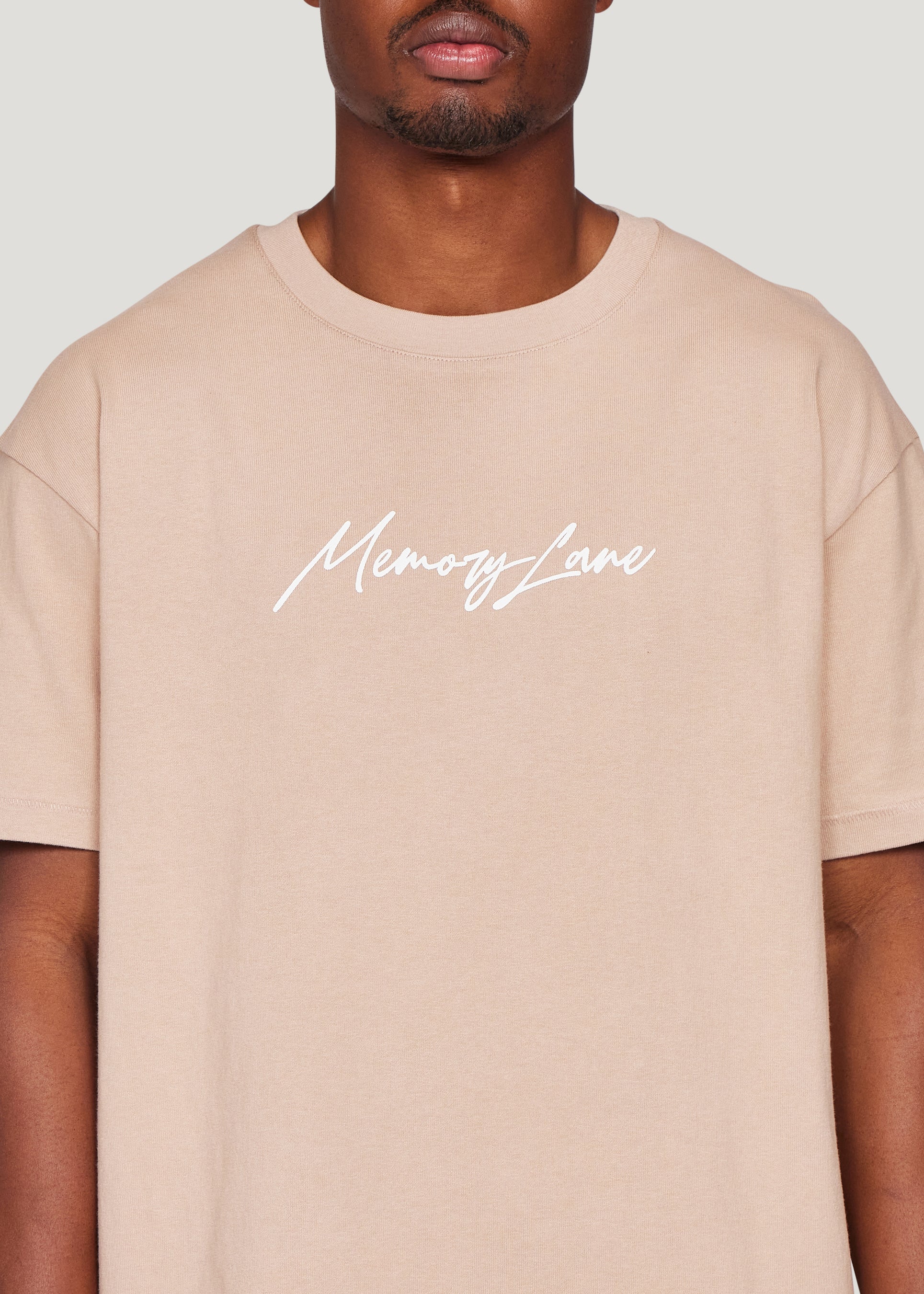 Script Logo Tee (Light Salmon)