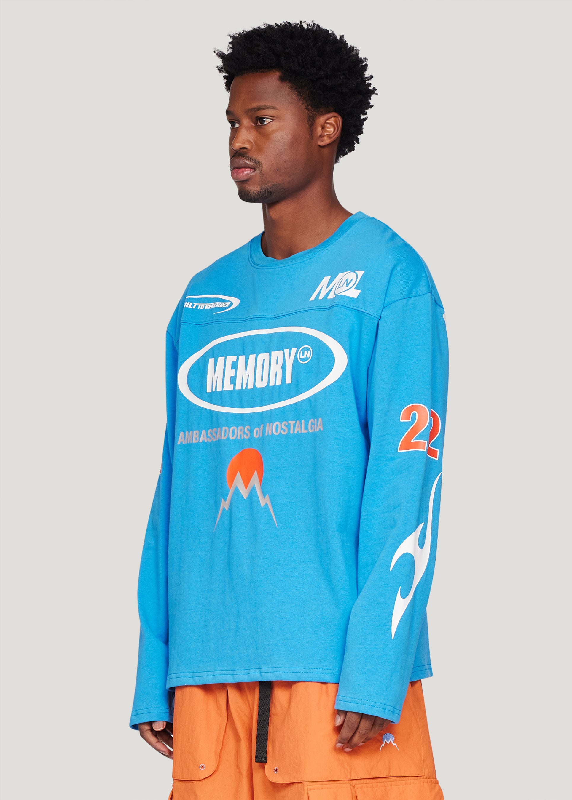 A.O.N. L/S Crew (Light Blue)