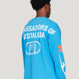 A.O.N. L/S Crew (Light Blue)
