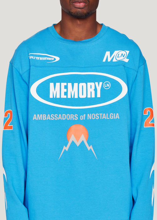 A.O.N. L/S Crew (Light Blue)