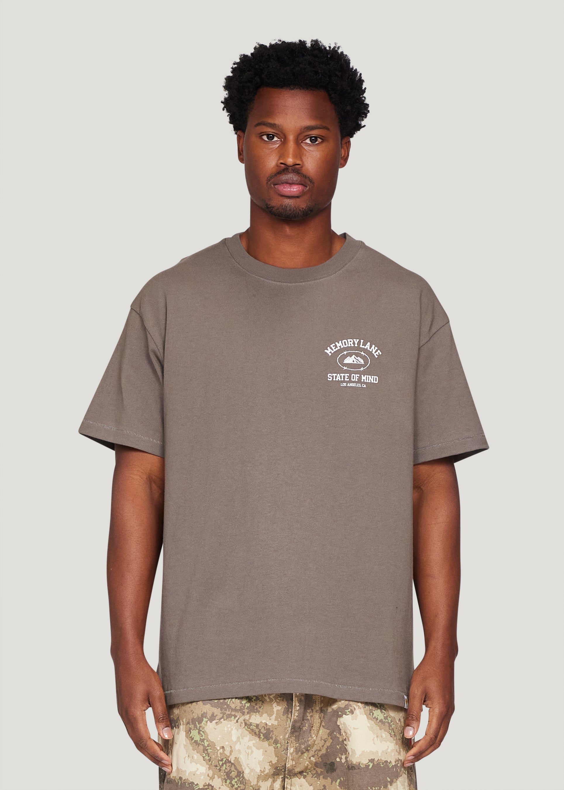State of Mind Tee (Charcoal) – Memory Lane LA