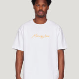 Script Logo Tee (White)