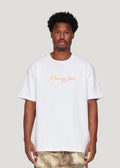 Script Logo Tee (White)