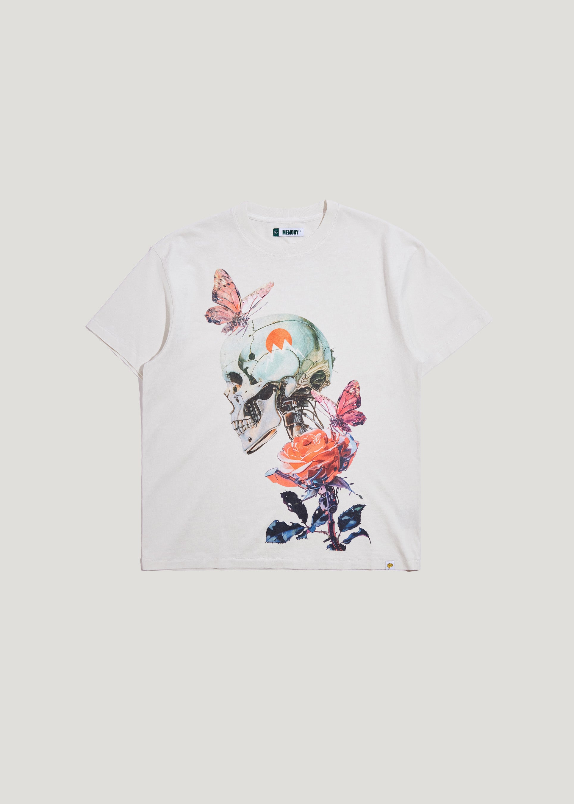 Robotic Collage Tee (Off White)