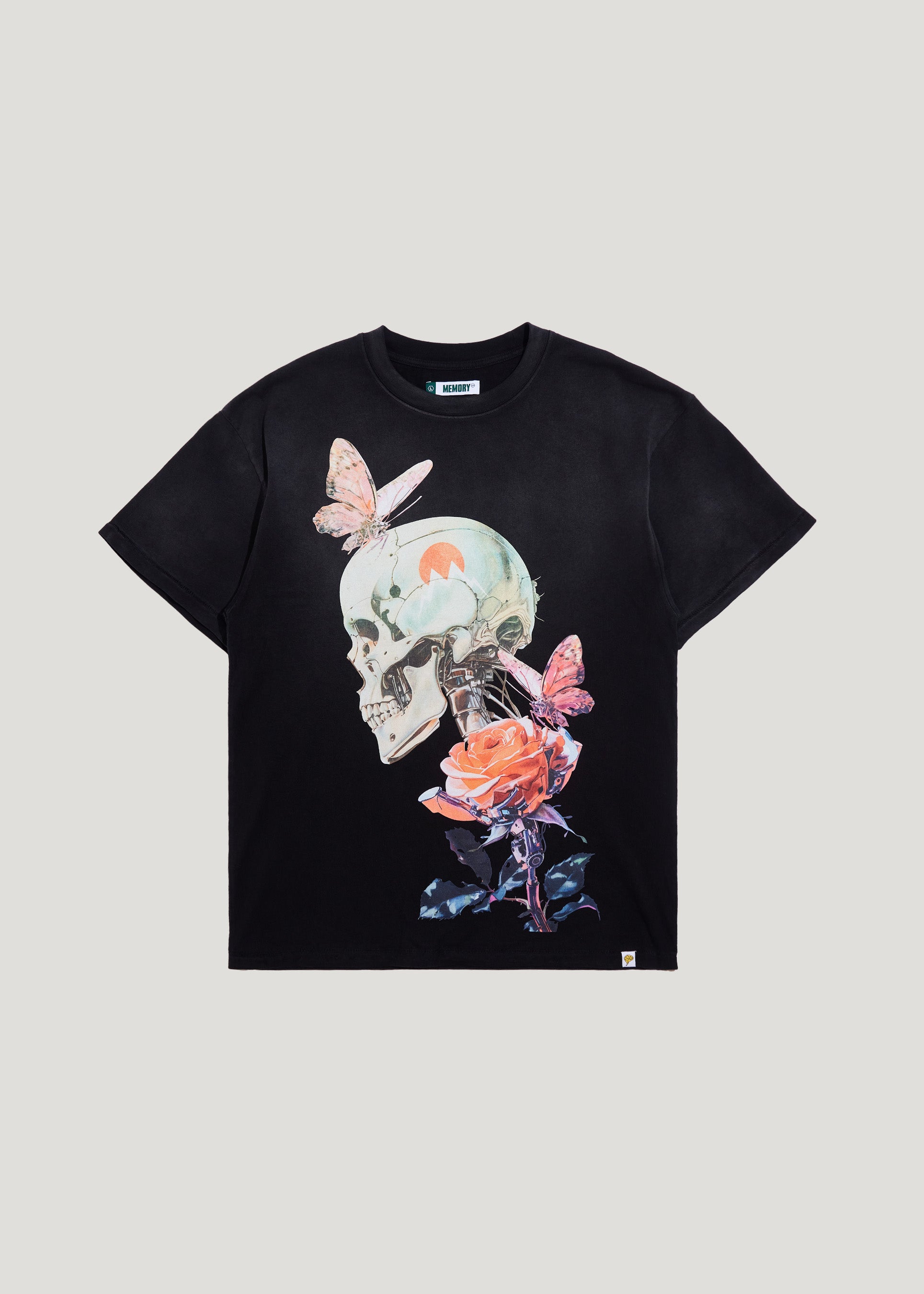 Robotic Collage Tee (Vintage Black)