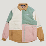 Patchwork Padded Shirt - Multi (Khaki)