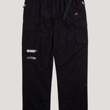 Baggy Nylon Cargo Pant (Black)