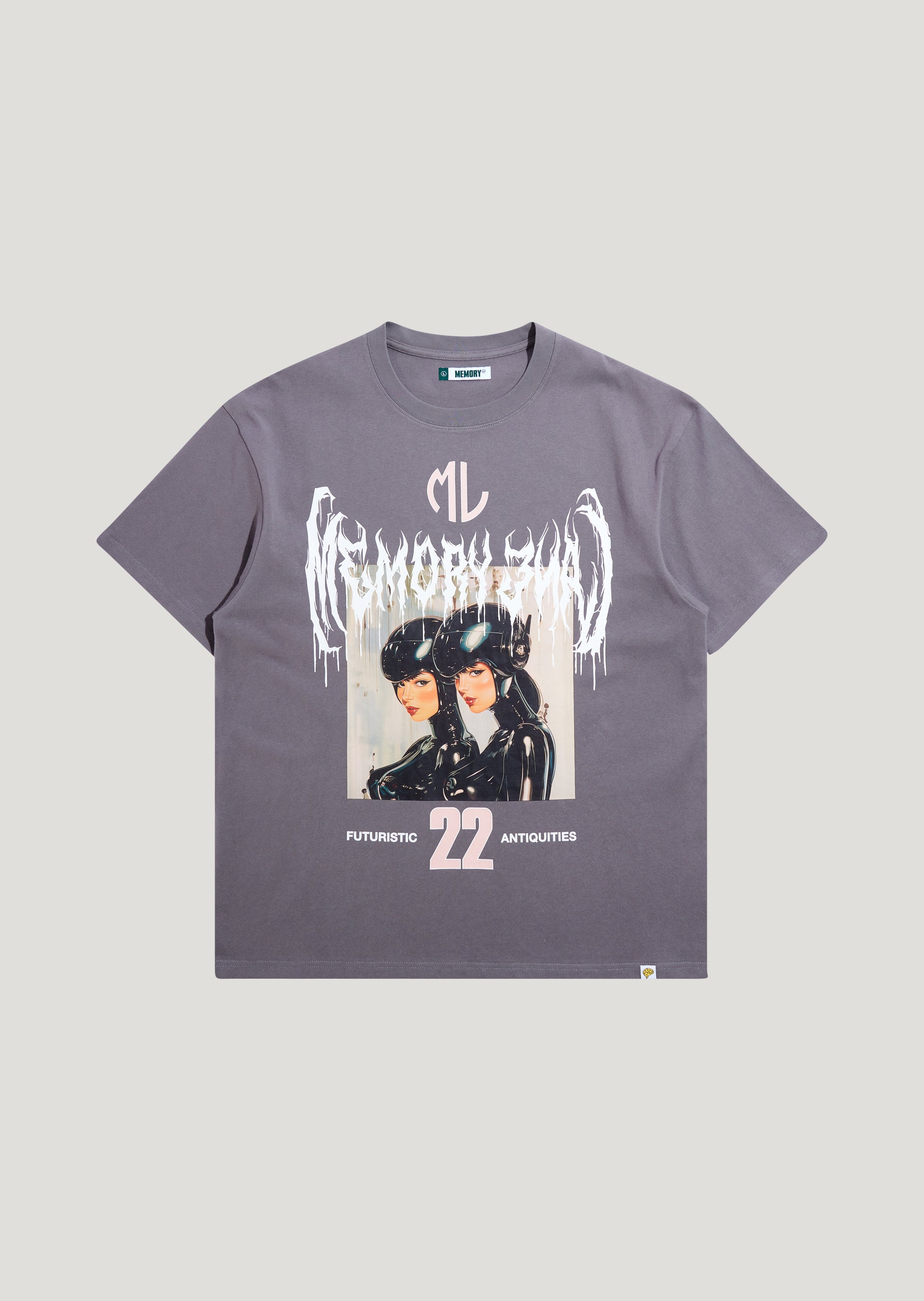 Gogo Girls Tee (Light Gray)