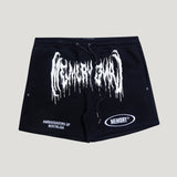 Mash Up Sweat Short (Black)