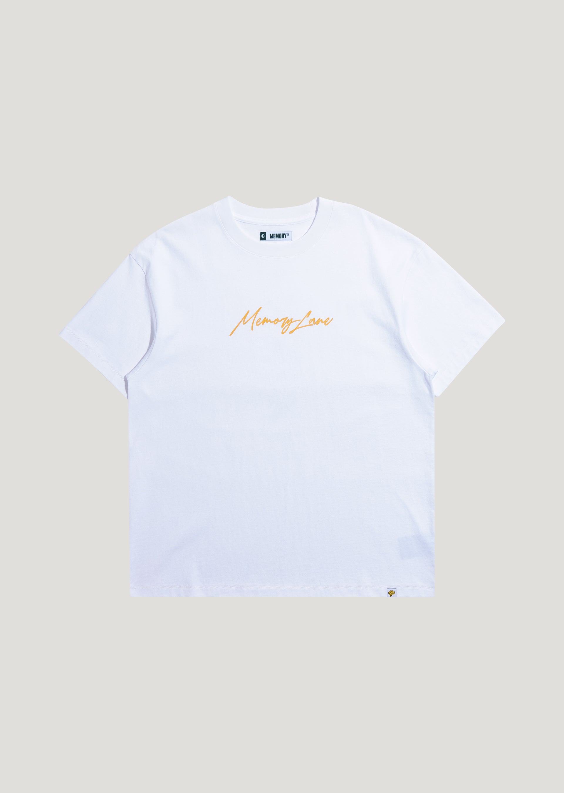 Script Logo Tee (White)