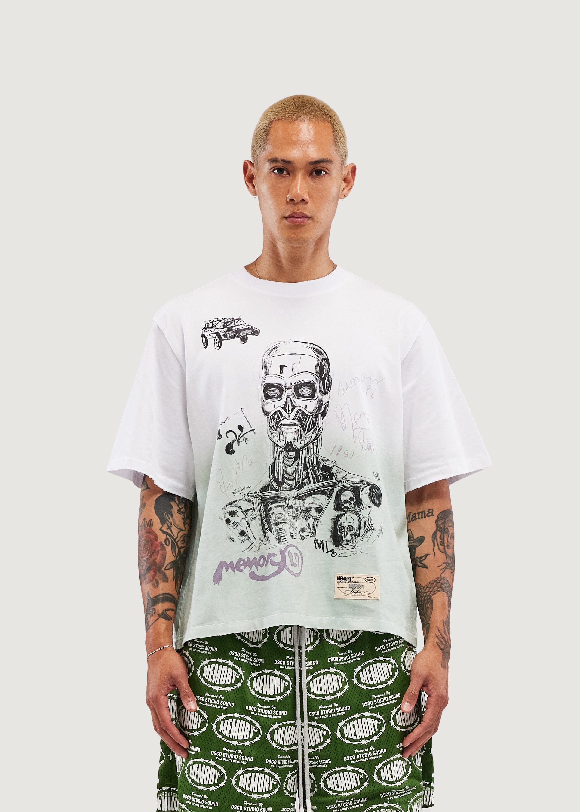 Aliuhs Ingrum Pt. 2 Crop Tee (Off White)