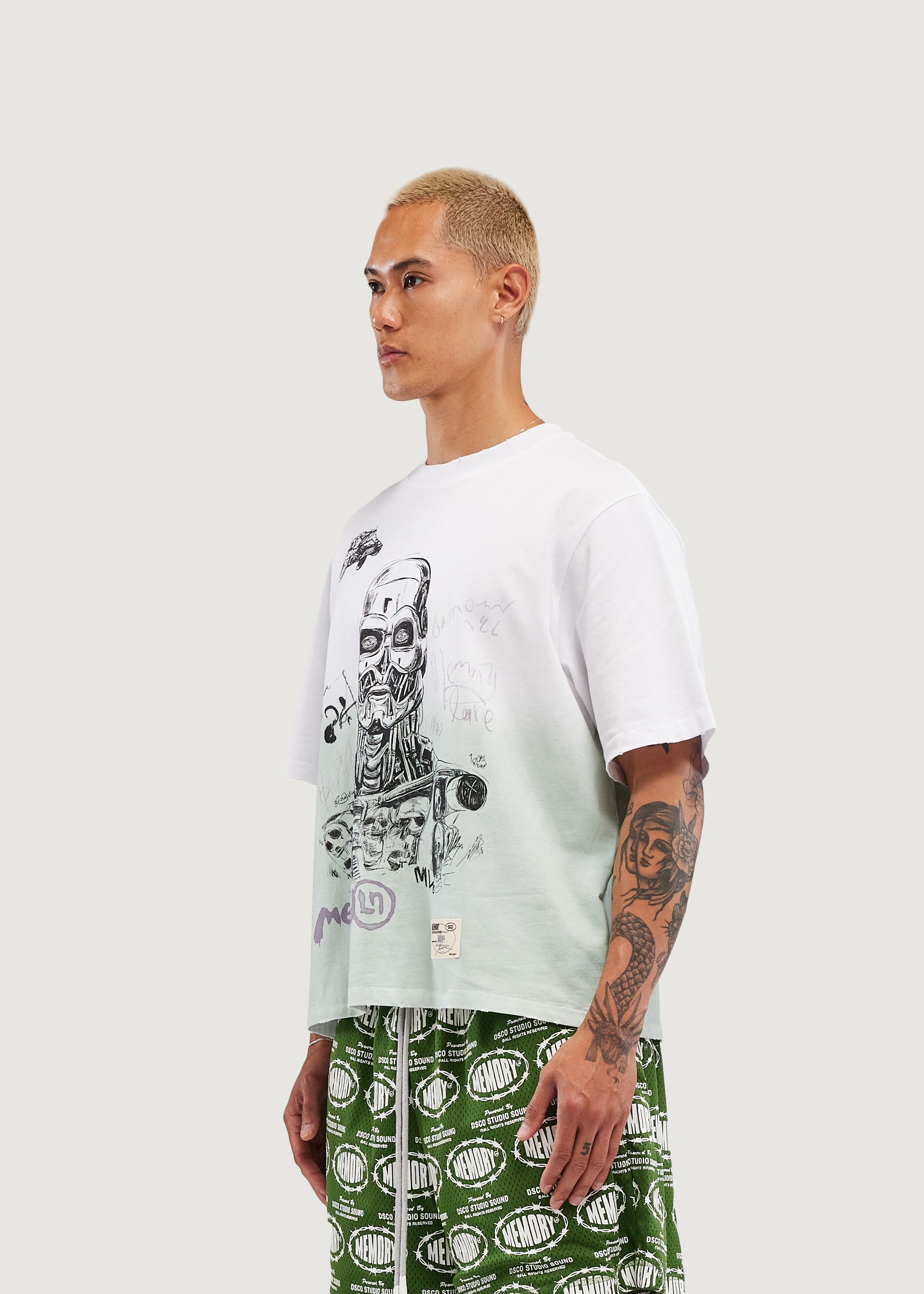 Aliuhs Ingrum Pt. 2 Crop Tee (Off White)