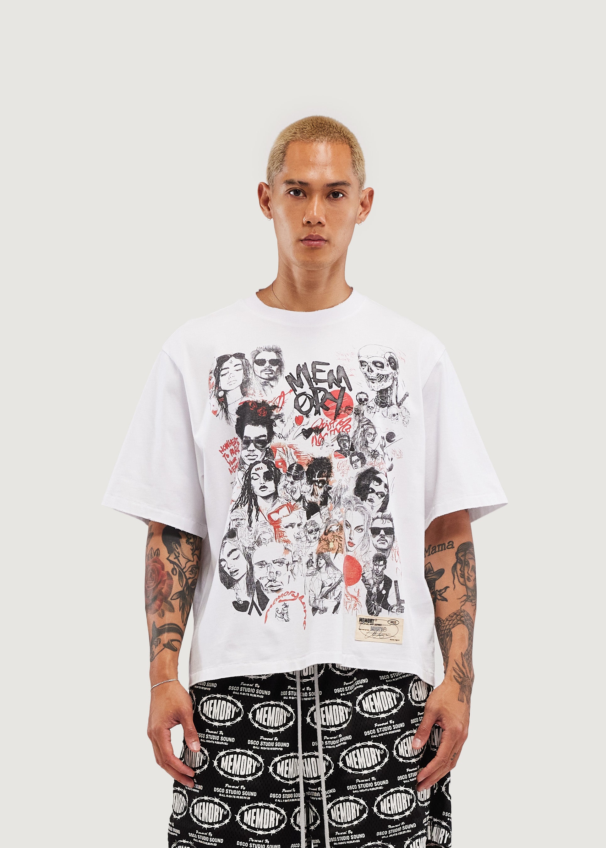 Aliuhs Ingram Pt. 1 Crop Tee (Off White)