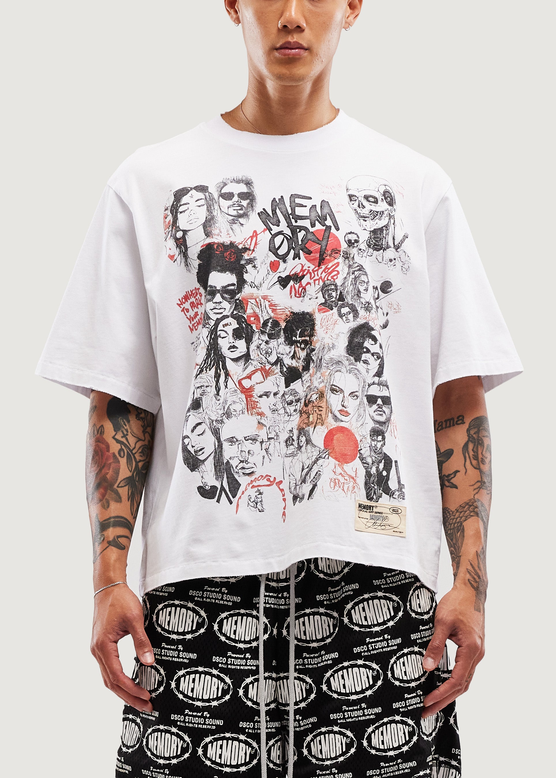 Aliuhs Ingram Pt. 1 Crop Tee (Off White)