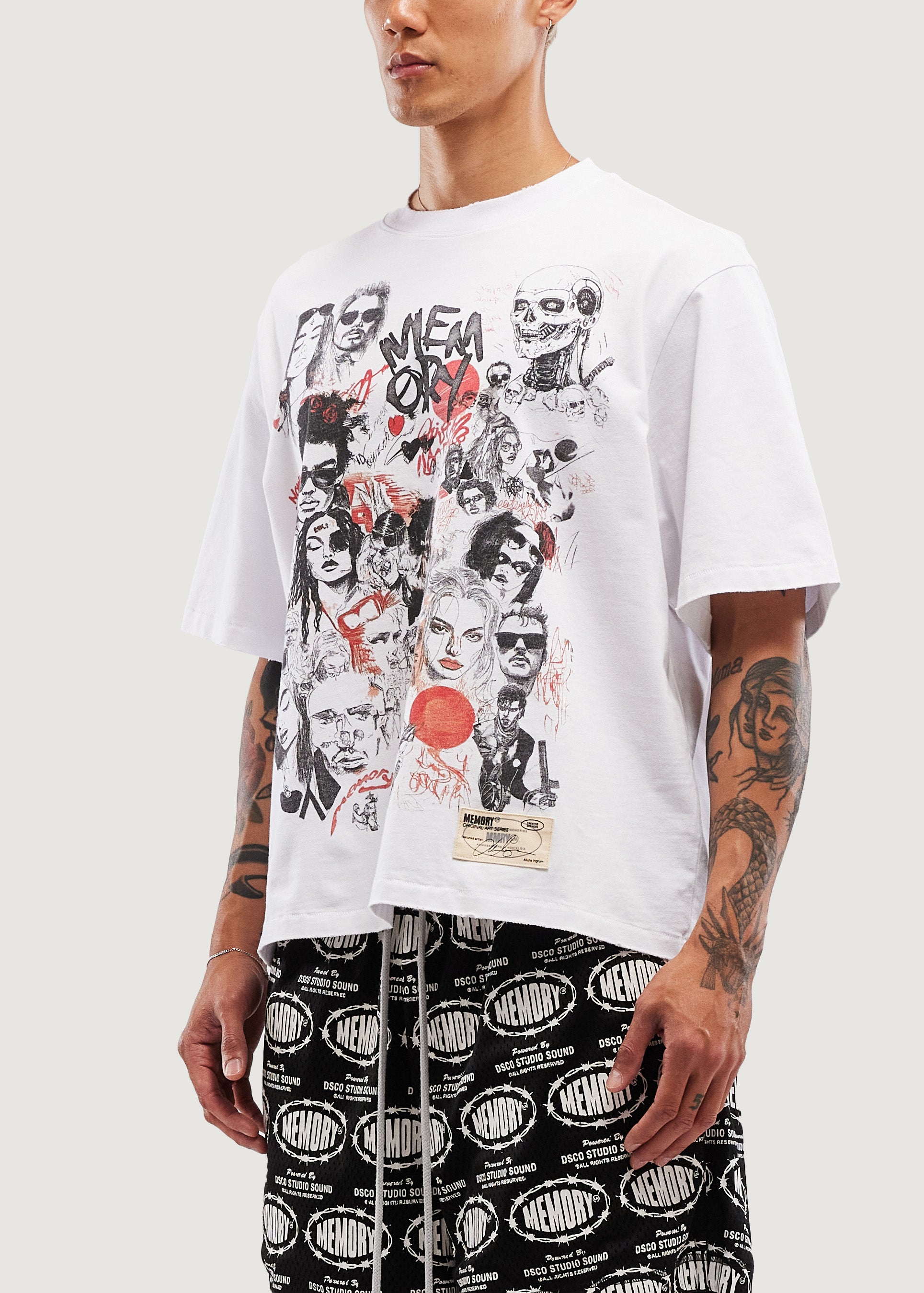 Aliuhs Ingram Pt. 1 Crop Tee (Off White)