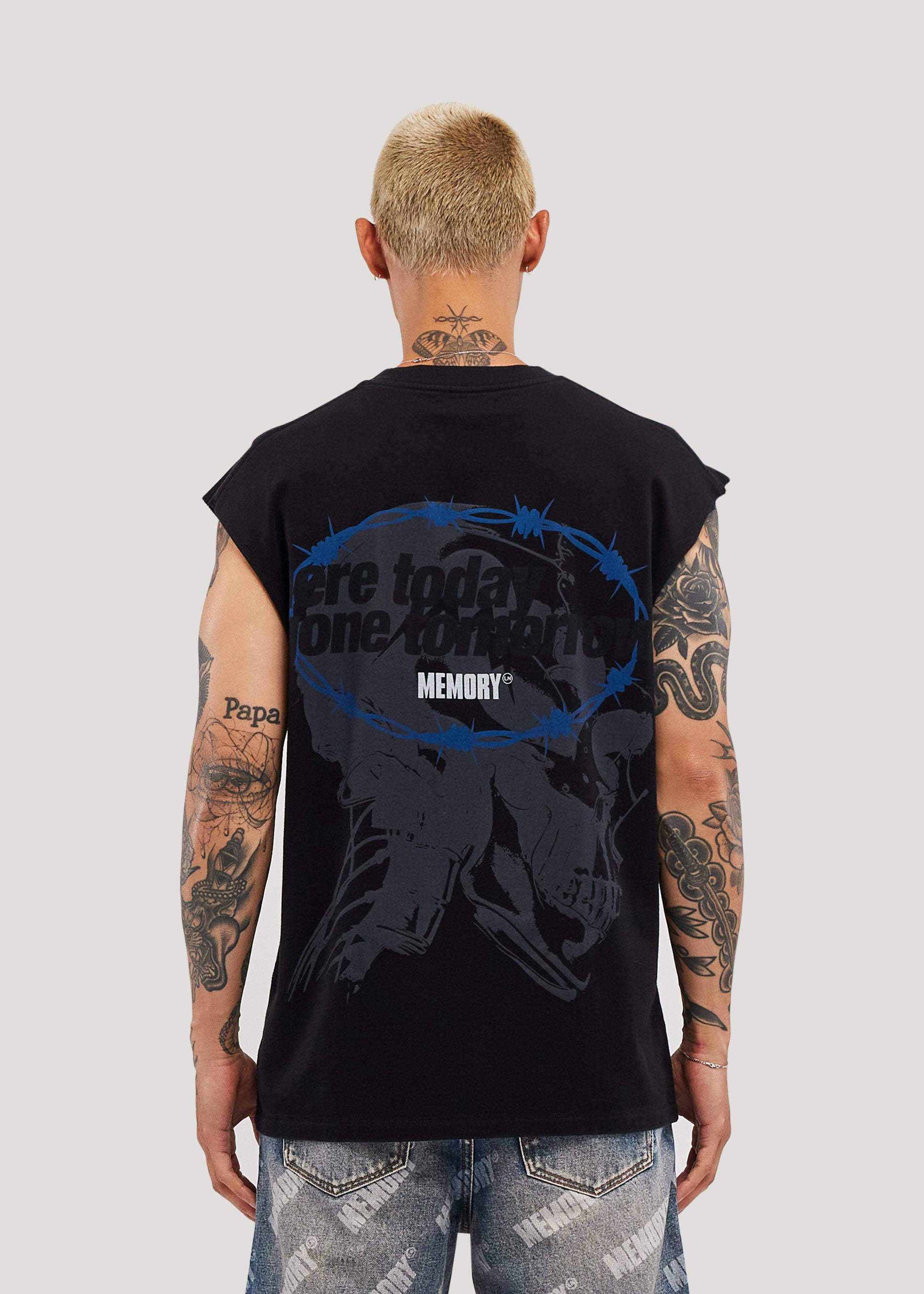 T3 Blitz Sleeveless Tee (Black)