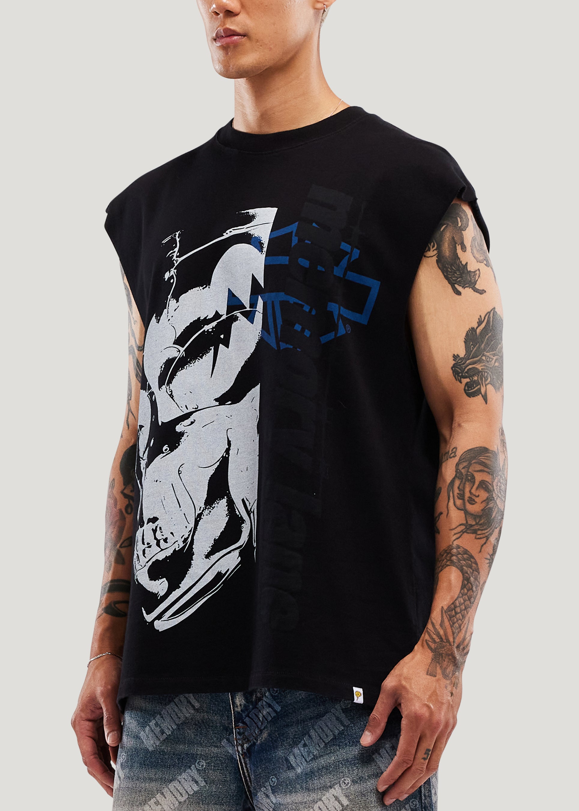 T3 Blitz Sleeveless Tee (Black)