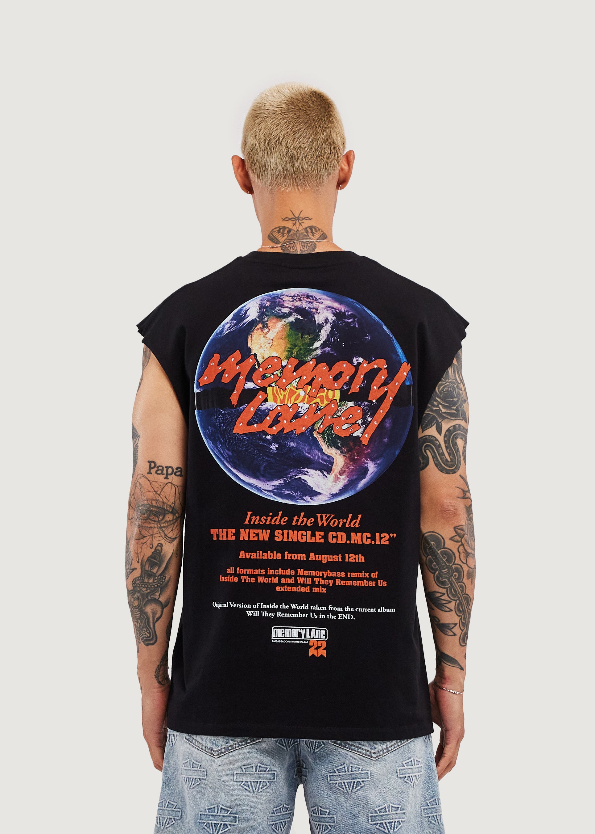 Inside The World Tee (Black)