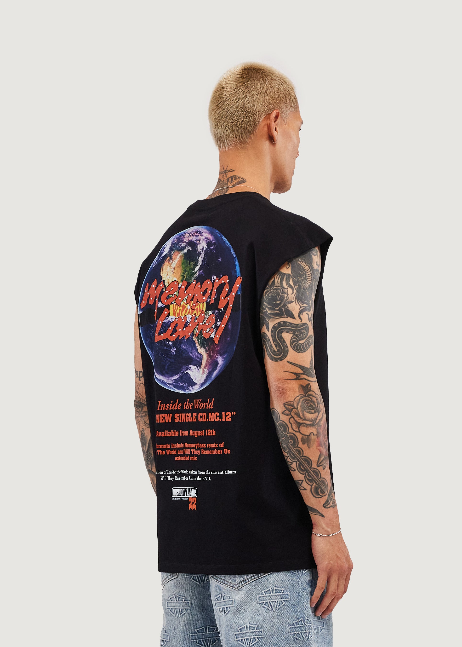 Inside The World Tee (Black)