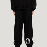 Patch Flyer Sweatpant (Black)