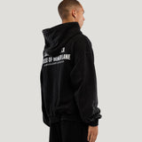 Flame Zip Hoodie (Black)