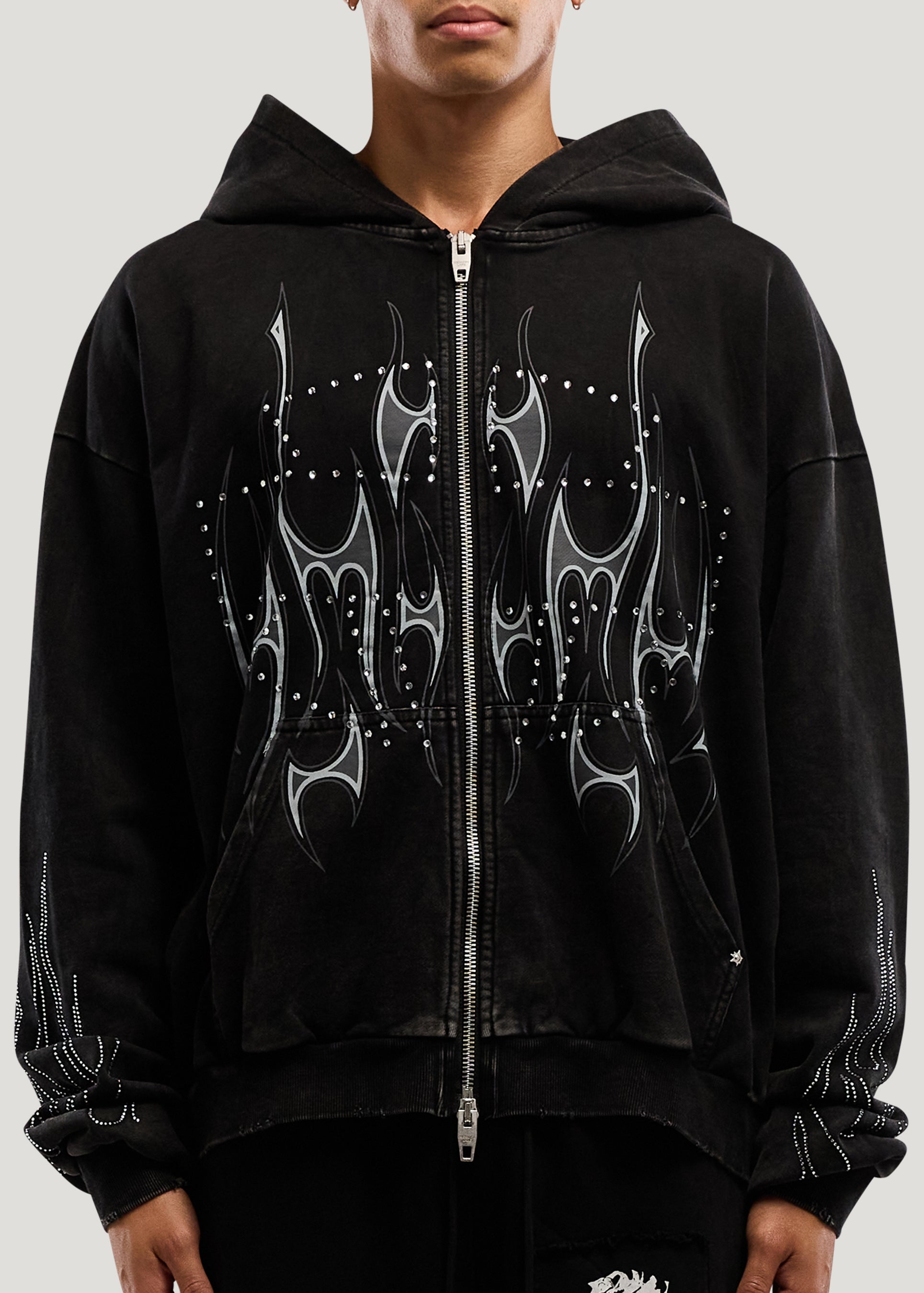 FLAME ZIP HOODIE
