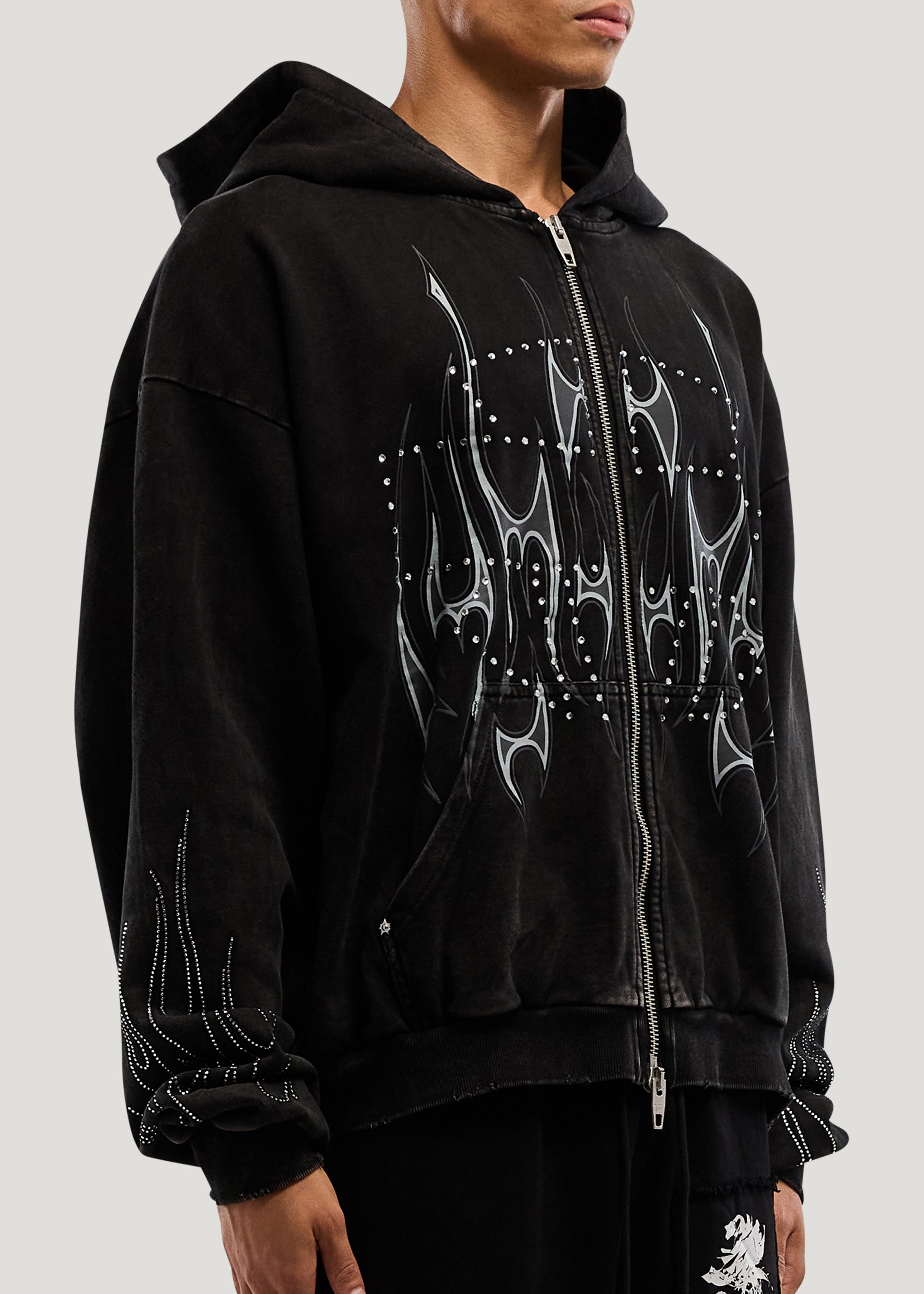 FLAME ZIP HOODIE