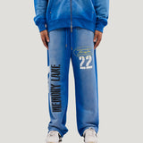 Stencil Logo Sweatpant (Faded Blue)