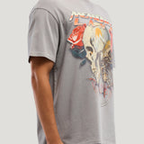 Skull Roses Tee (Gray)
