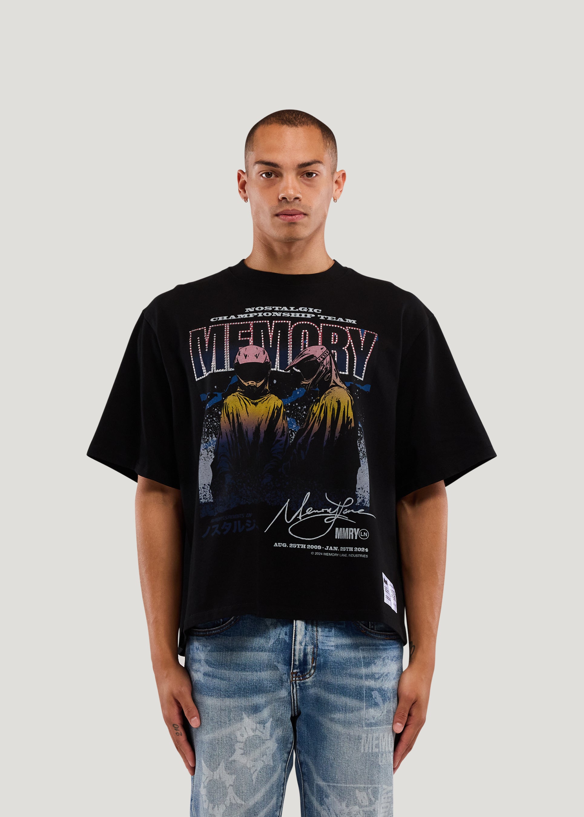 NOSTALGIC CHAMPS CROP TEE