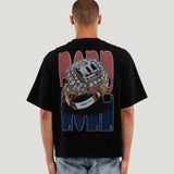 Nostalgic Champs Crop Tee (Vintage Black)