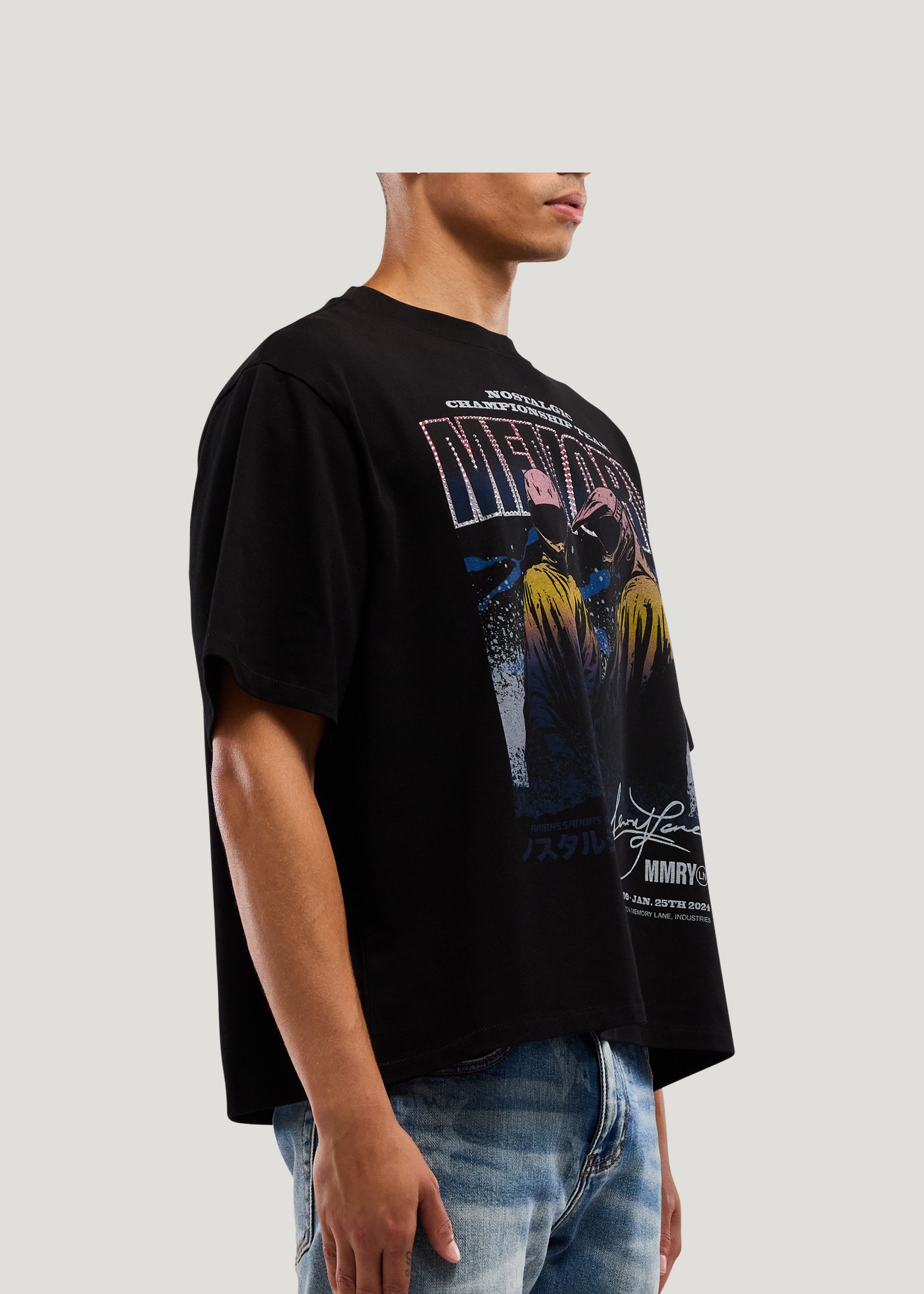 NOSTALGIC CHAMPS CROP TEE
