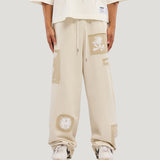 Patch Flyer Sweatpant (Cream)