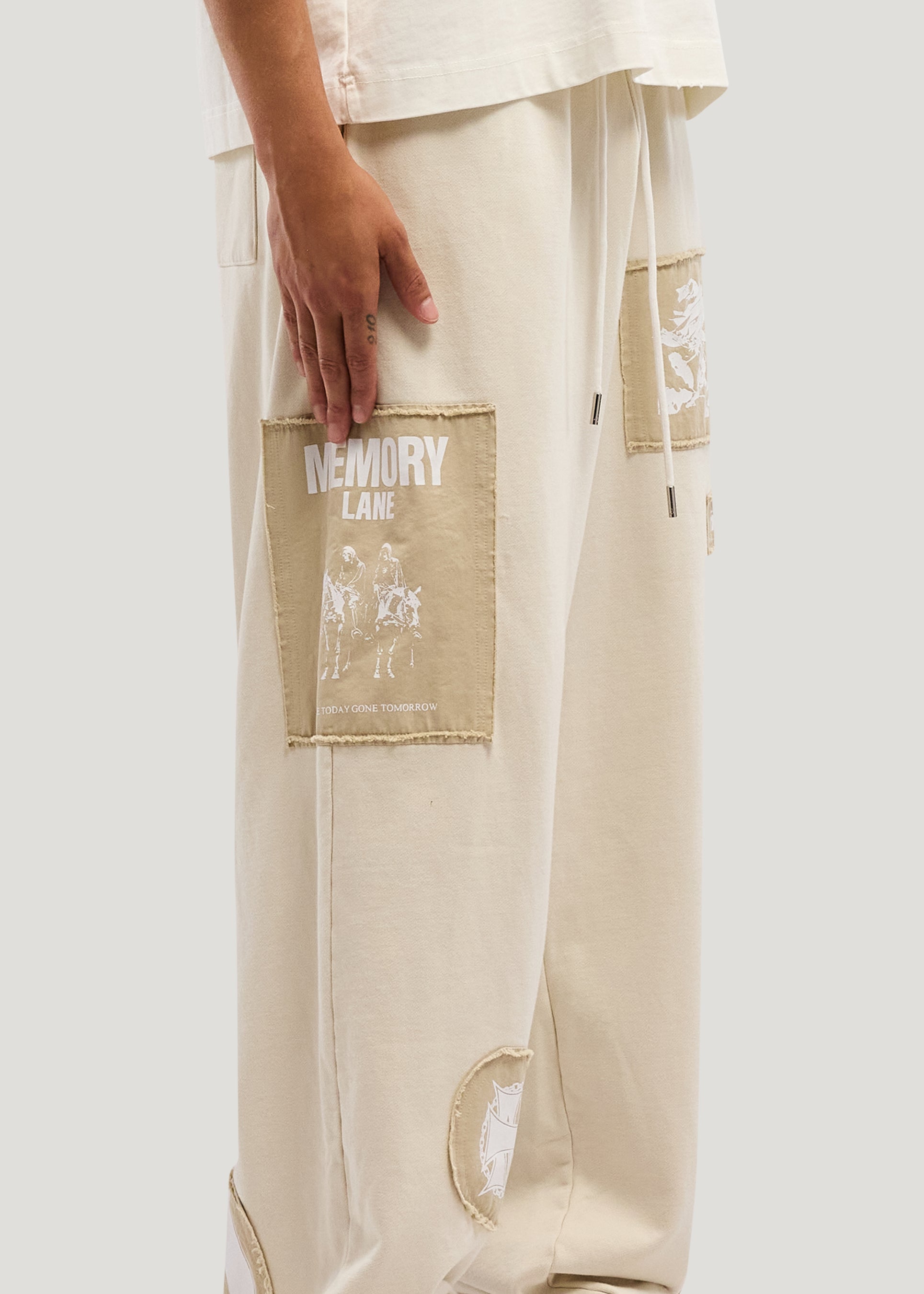 PATCH FLYER SWEATPANT