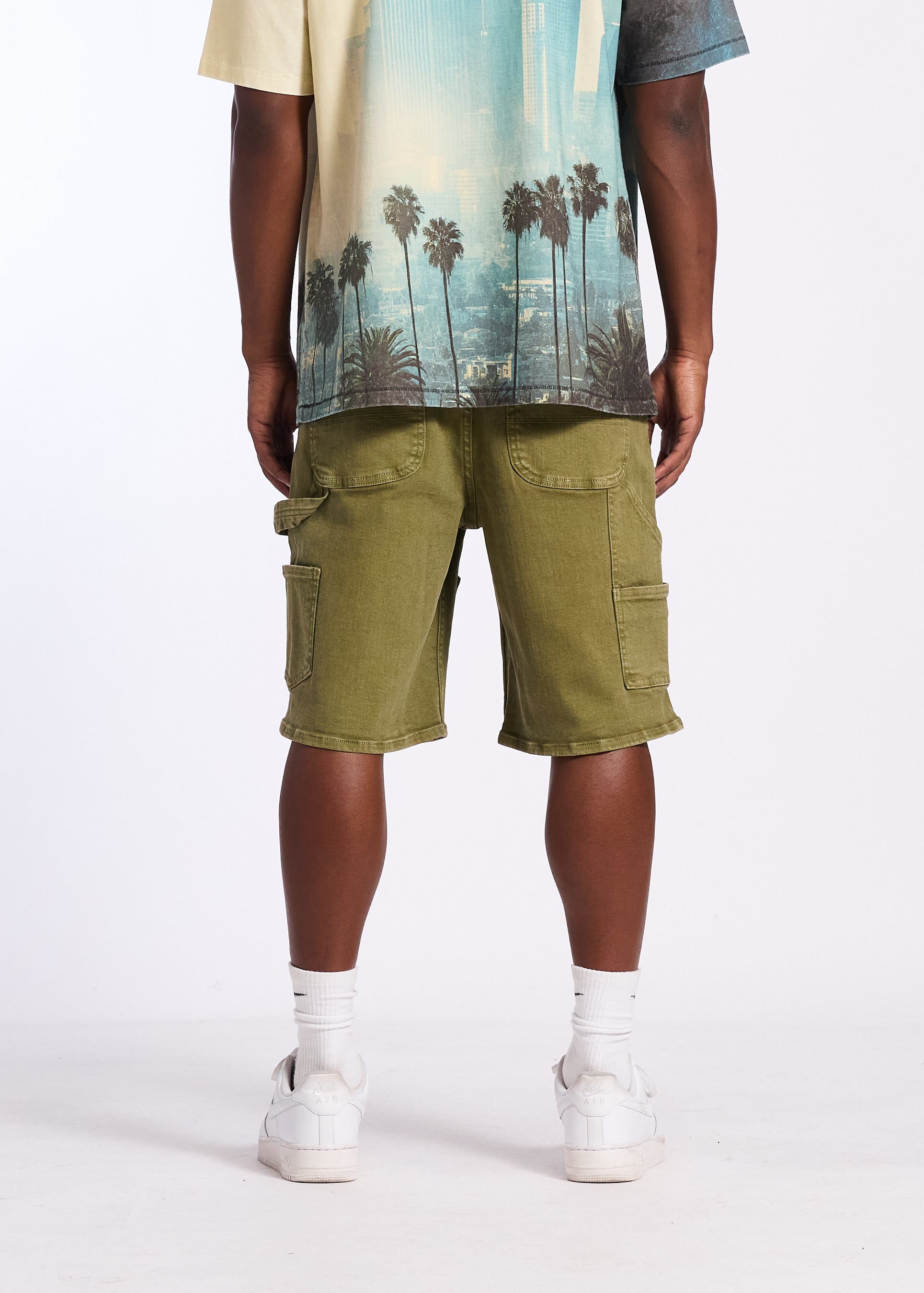 CARPENTER DENIM SHORT