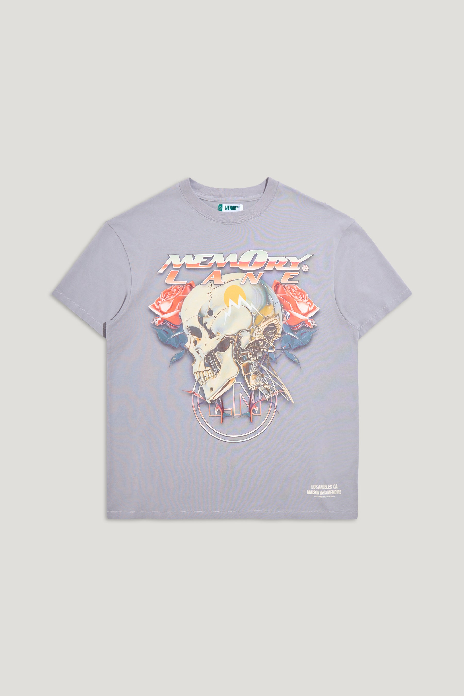 SKULL ROSES TEE