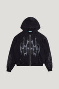 FLAME ZIP HOODIE