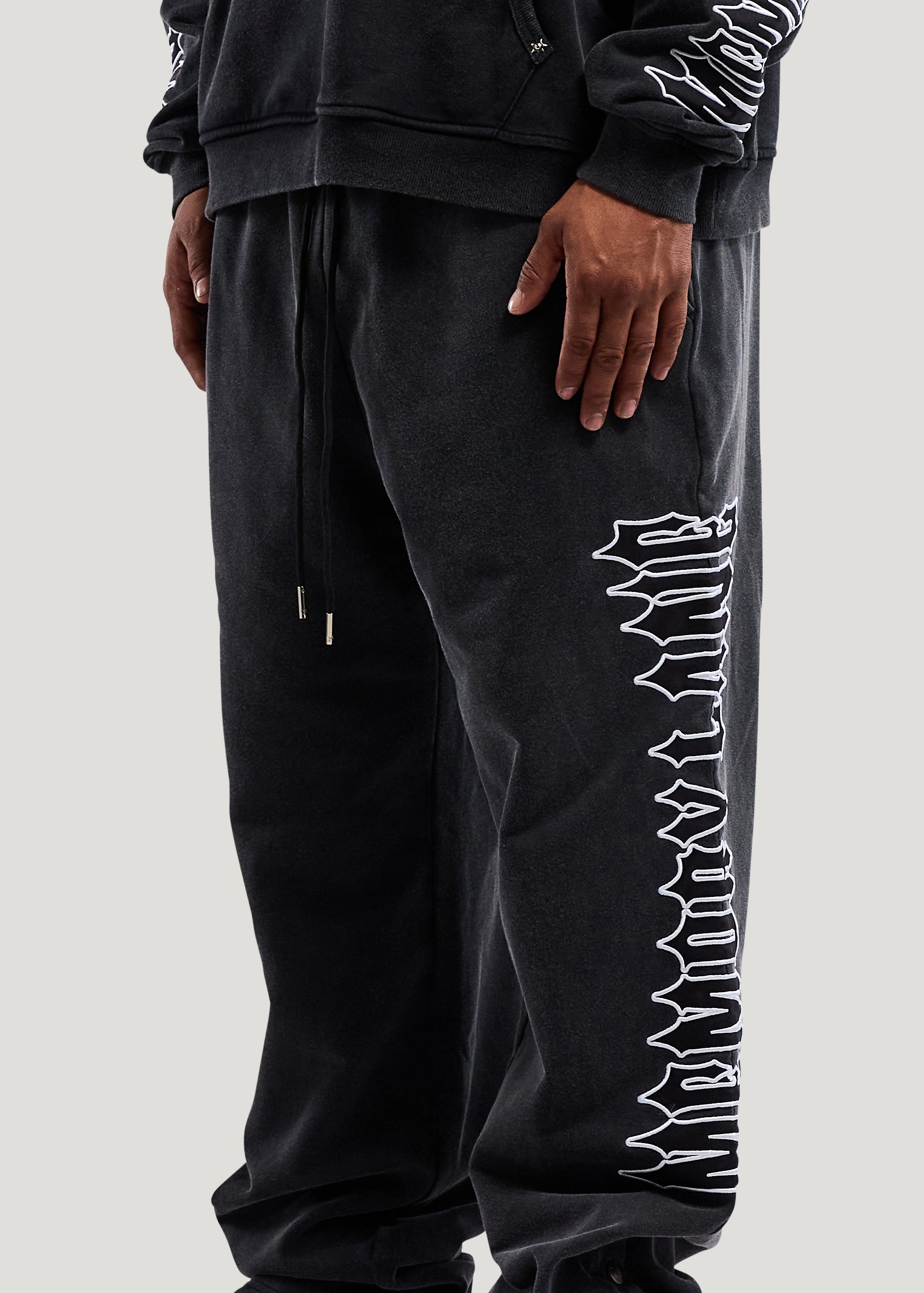 IRON TEXT SWEATPANTS
