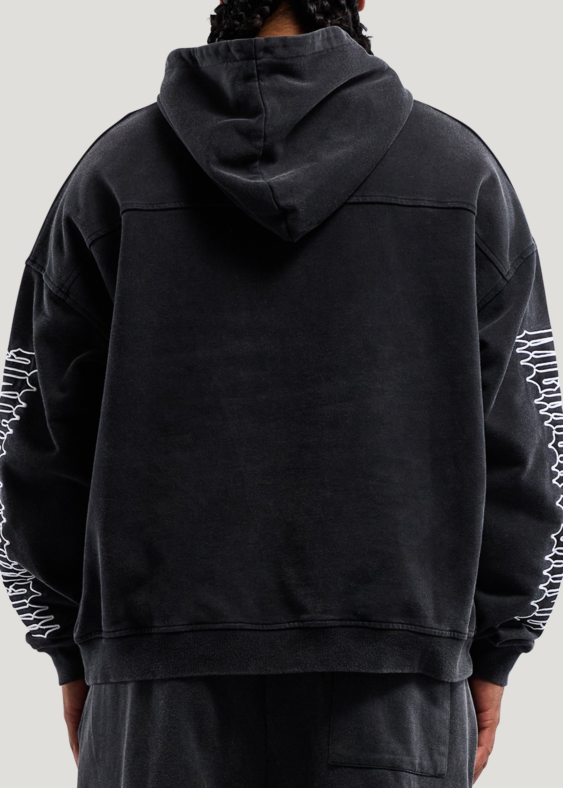 IRON TEXT HOODIE