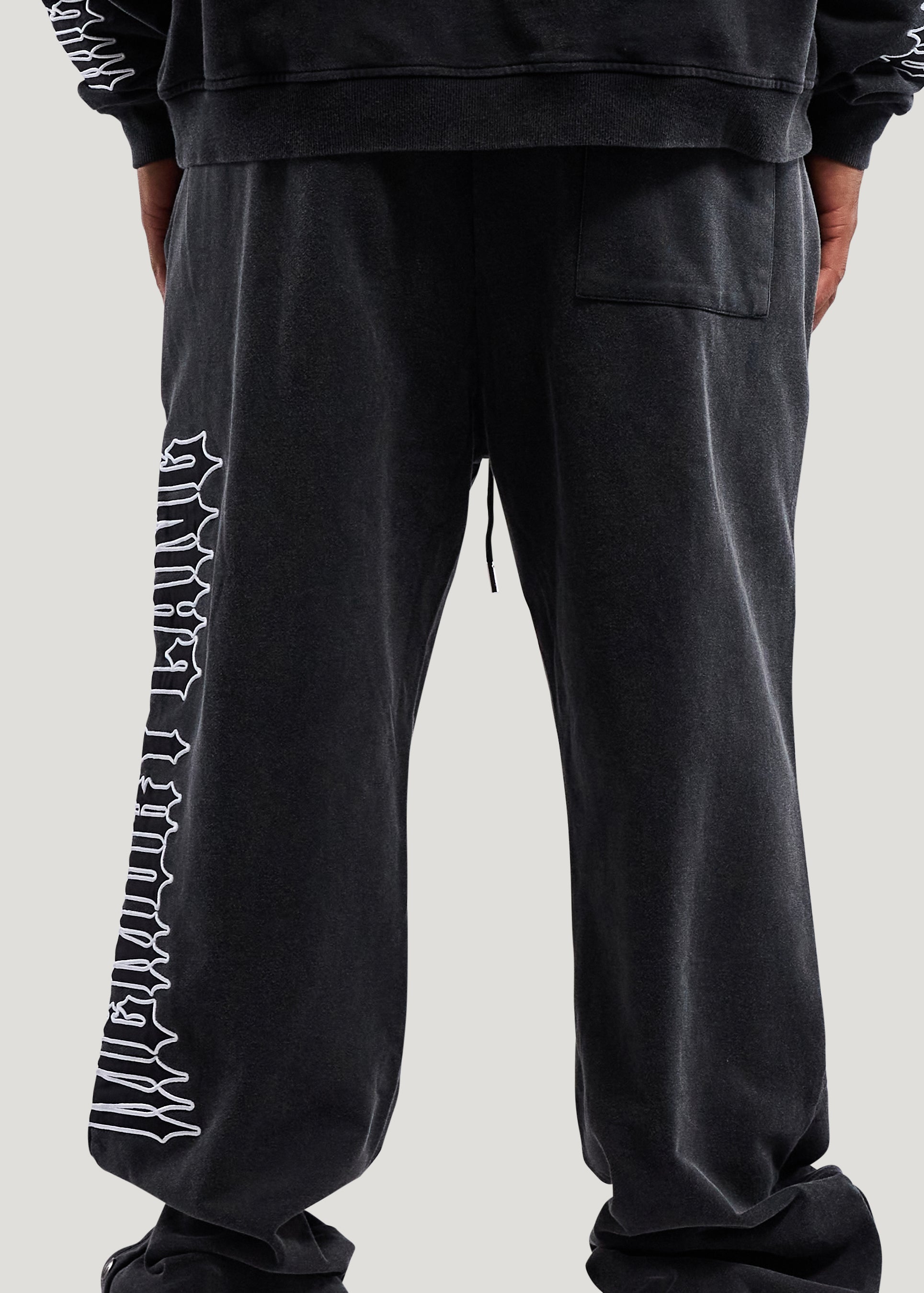 IRON TEXT SWEATPANTS