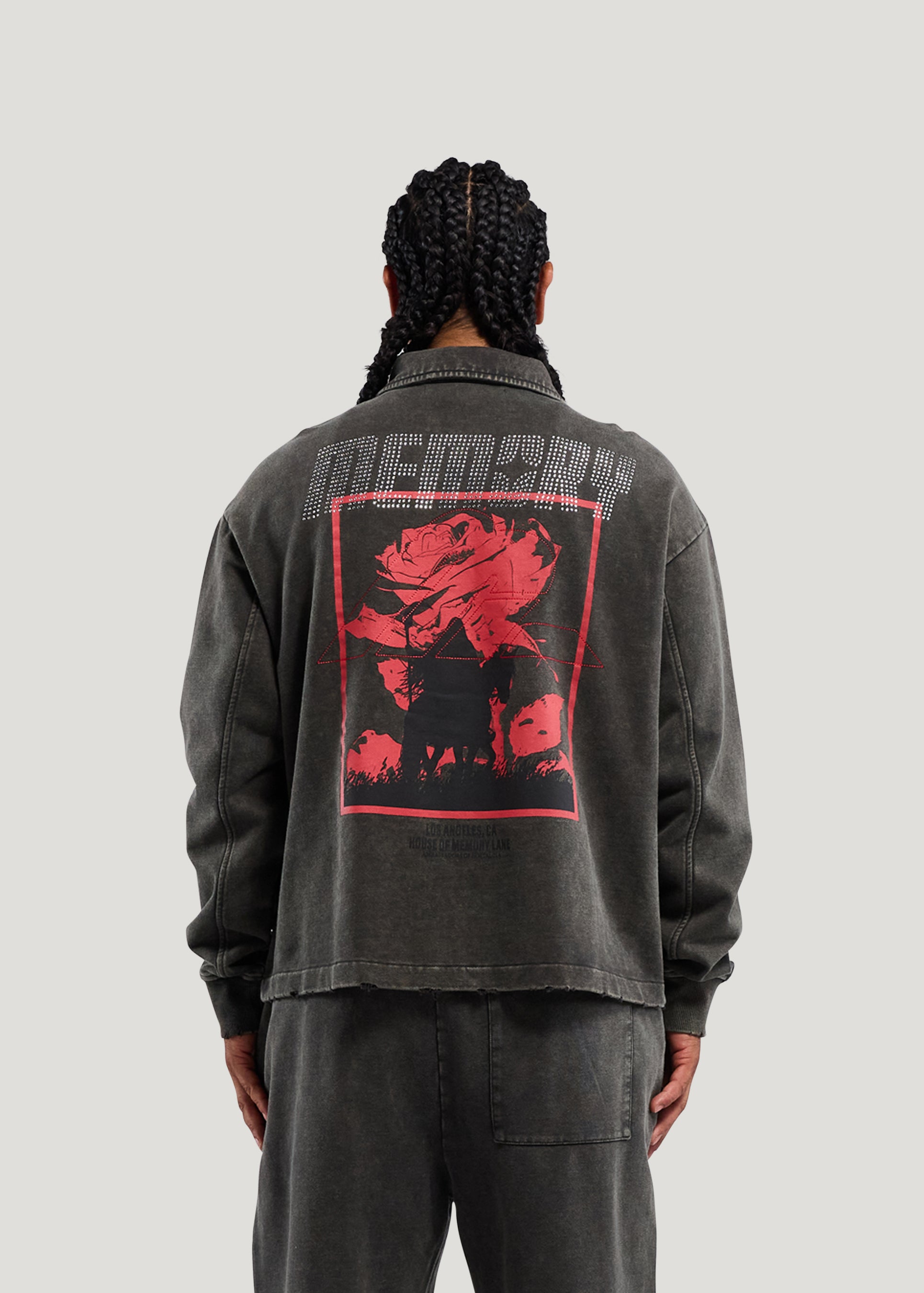 R.I. COLLARED ZIP JACKET