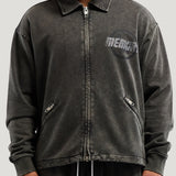 R.I. Collared Zip Jacket (Charcoal)
