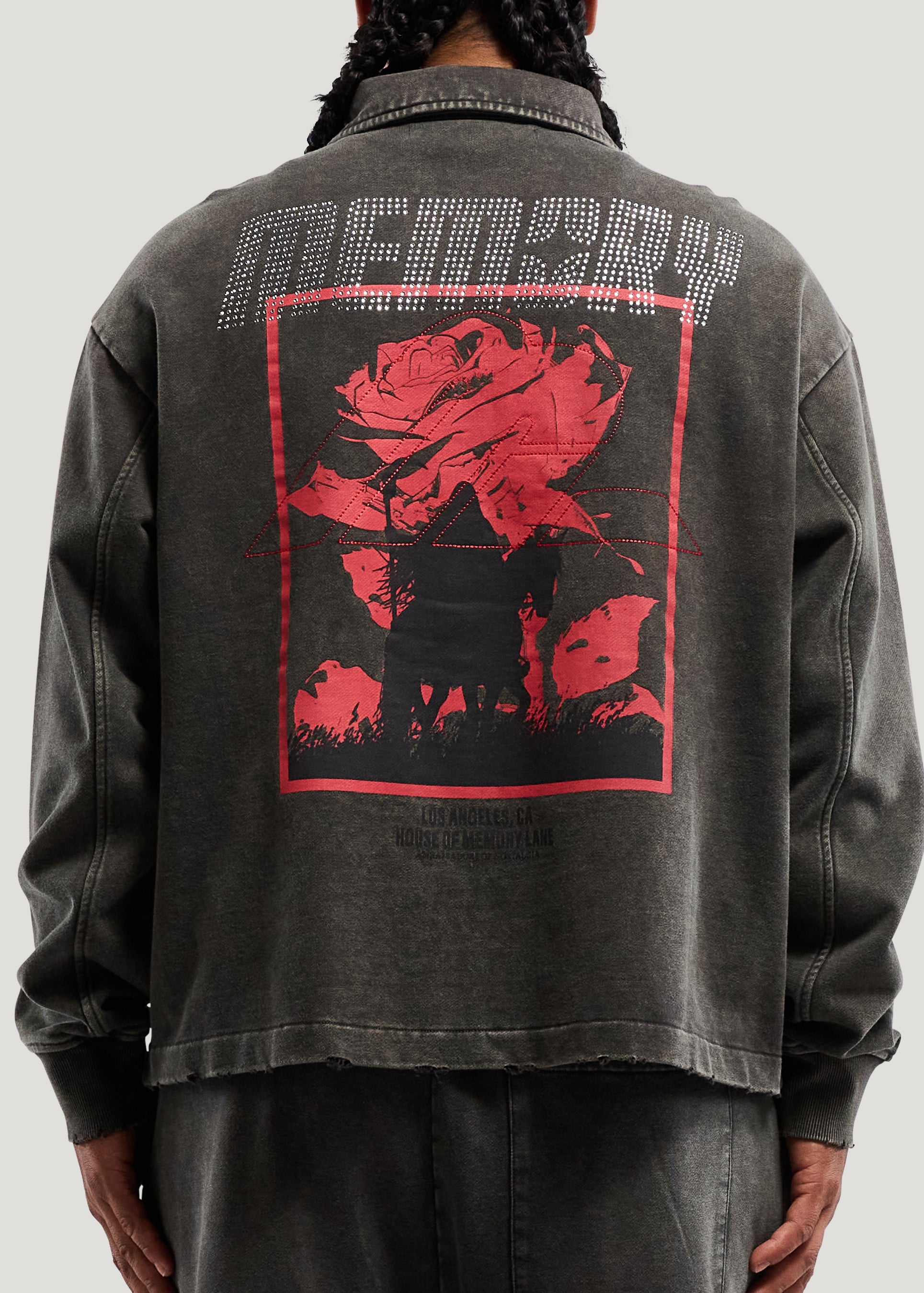 R.I. COLLARED ZIP JACKET
