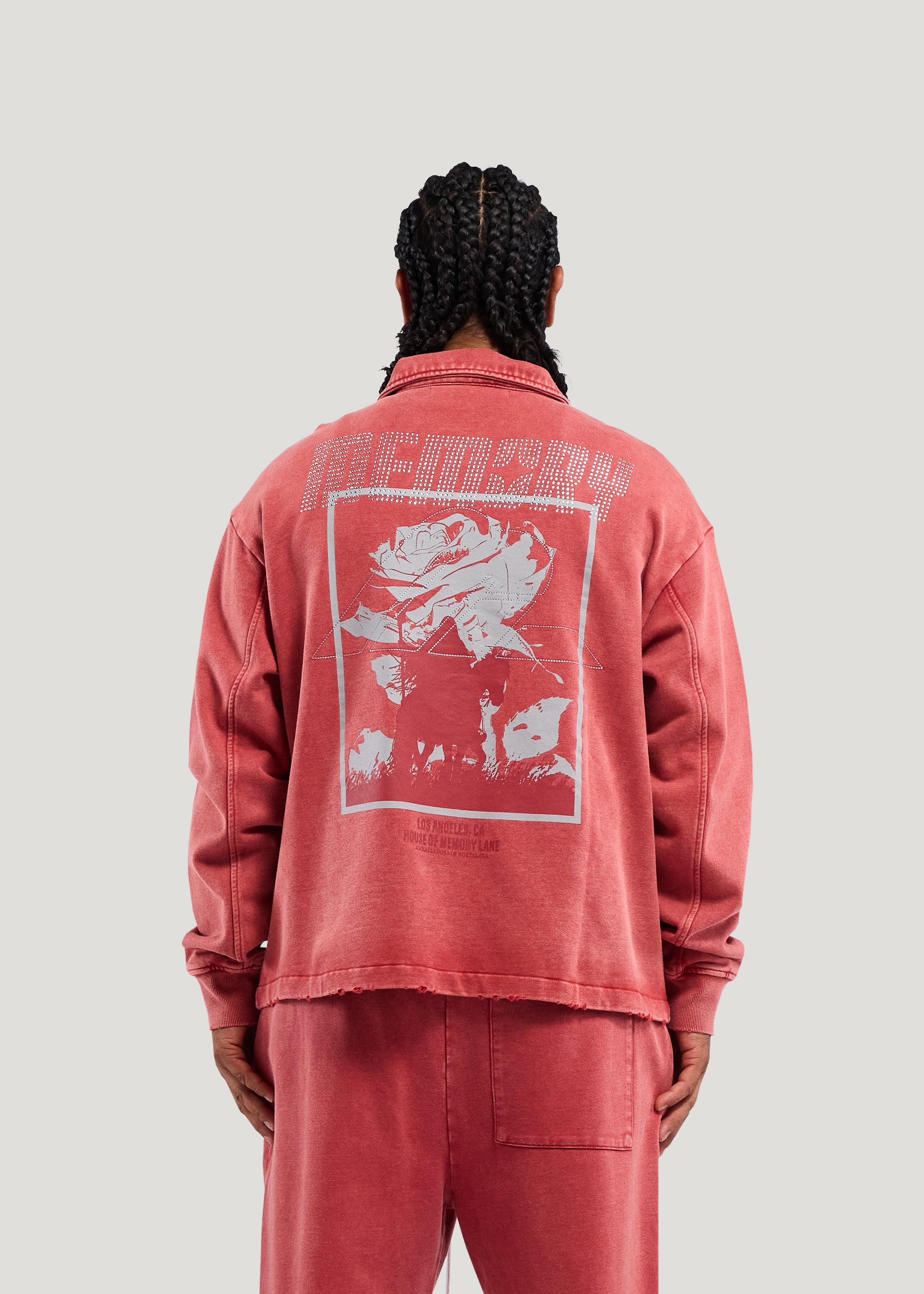 R.I. COLLARED ZIP JACKET